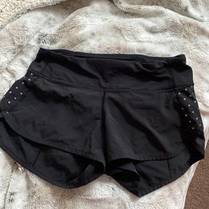 Lululemon speed shorts